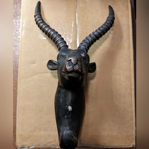 Antelope head wall hook
